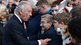 King Charles III ran into a corgi as he greeted well-wishers mourning the Queen