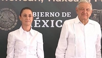 AMLO y Sheinbaum supervisan la Nueva Escuela Mexicana: “La 4T no regatea educación ni diseña libros a cuentagotas”