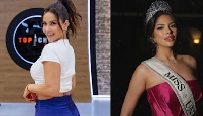 Carmen Villalobos y la Miss Universo convirtieron el set de ‘Top Chef VIP’ en una pasarela