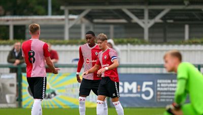 Ballard scores on Saints return as mixed academy side beat AFC Totton in friendly