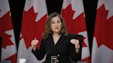 Canada’s Freeland on Track to Miss Deficit Target, Desjardins Warns