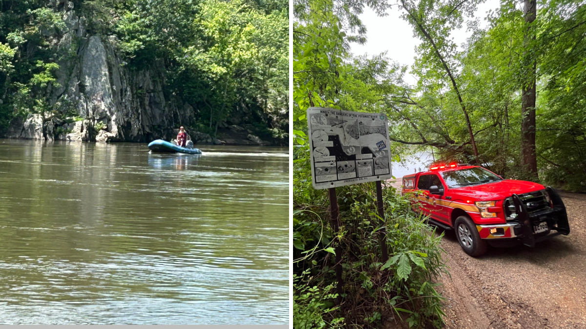 Body found in search for young man who tried to swim across Potomac River, officials say