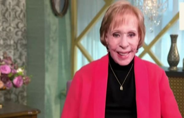 Legendary actress Carol Burnett talks about her latest Emmy nomination