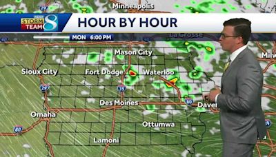 Iowa weather: Sunny and breezy with some rain chances