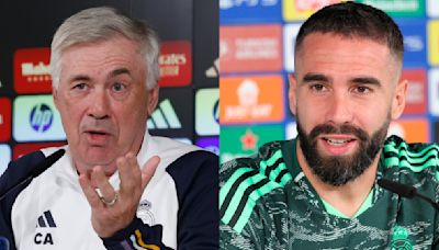 Rueda de prensa en directo de Ancelotti y Carvajal | Última hora y previa del Real Madrid - Bayern de Champions | Marca