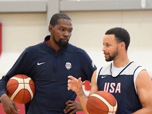 Primer problema para el Team USA: Kevin Durant, lesionado