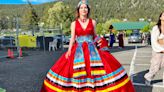 Ribbon skirt gown a show stopper at Williams Lake grad