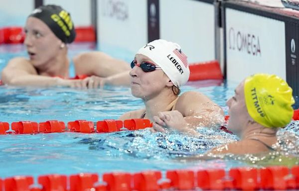 Did Katie Ledecky win today? Full 400-meter results, time from 2024 Olympic swimming finals | Sporting News