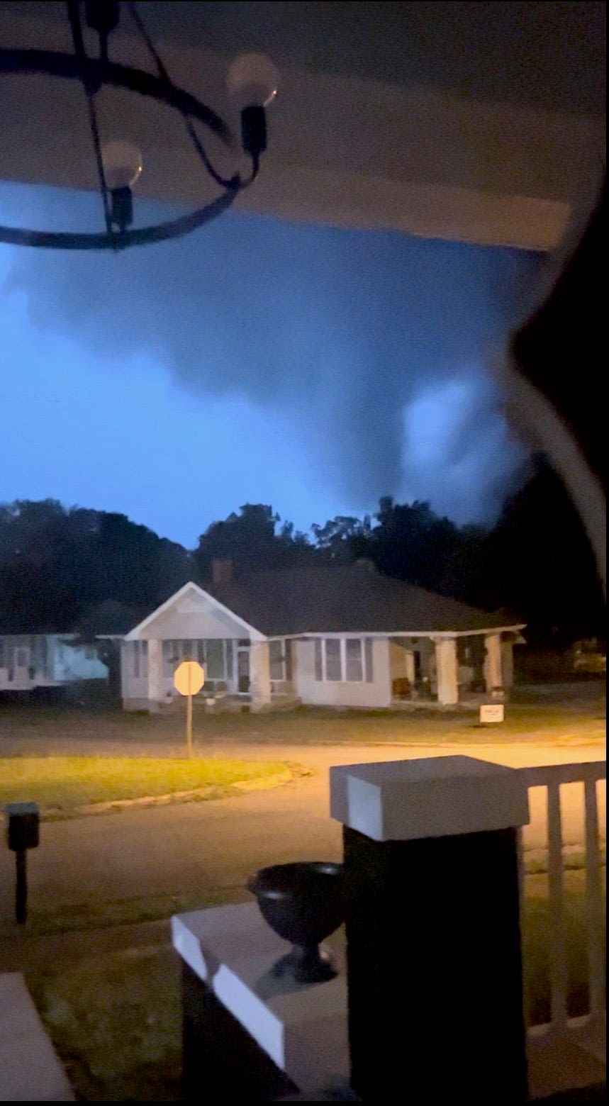 Honea Path homeowner records possible tornado in Anderson County, NWS to assess damage