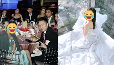鍾培生出席晚會被美女包圍 28歲TVB小花忽然升級坐隔籬！