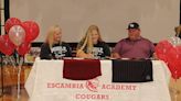 EA's Lanham signs to play softball at University of Mobile during ceremony May 11 - The Atmore Advance