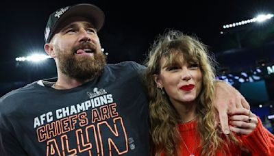 Taylor Swift and Travis Kelce Celebrate His Eras Tour Stage Debut; Couple Party All Night