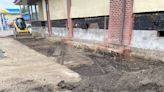 Circa-1920s train tracks discovered during Rosalind Candy renovation in New Brighton