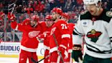 Perron scores 300th goal, Red Wings hand Wild seventh consecutive loss, 4-1