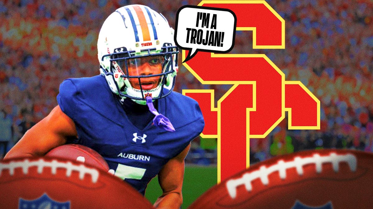 USC football lands Auburn's 2023 leading receiver in transfer portal