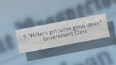 Sacramento school newspaper quote draws controversy: "Hitler's got some good ideas."