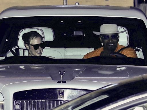 Jamie Foxx steps out with girlfriend Alyce Huckstepp at Nobu Malibu