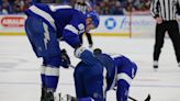 Lightning forward Tyler Motte day to day after taking blocked shot