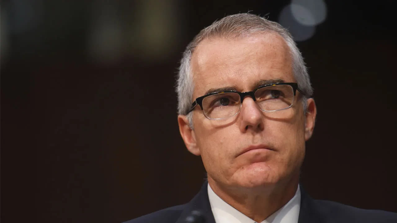 Ex-FBI honcho McCabe says intel community members scared of being jailed by Trump, may flee country