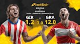 Girona FC vs. Granada CF: horario, TV, estadísticas, clasificación y pronósticos