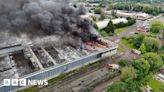 Sudbury disused factory fire brought under control