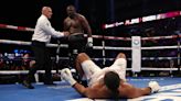 Derek Chisora claims stunning upset win over Joe Joyce in all-British heavyweight slugfest at O2 Arena - Eurosport