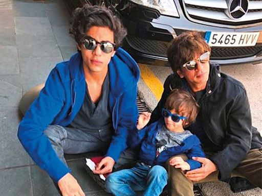 Watch: Shah Rukh Khan, Aryan, AbRam to voice over for film 'Mufasa: The Lion King' in Hindi