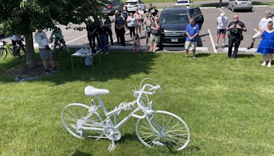Column: Ghost bike in Aurora a memorial to a ‘great kid’ and a safety reminder to us all