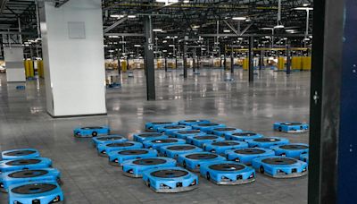 Here's a look inside Amazon's new Johnston facility. Just watch out for robots.