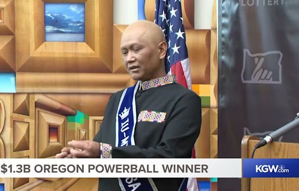 $1.3 billion Powerball winner revealed by Oregon Lottery as three people splitting jackpot