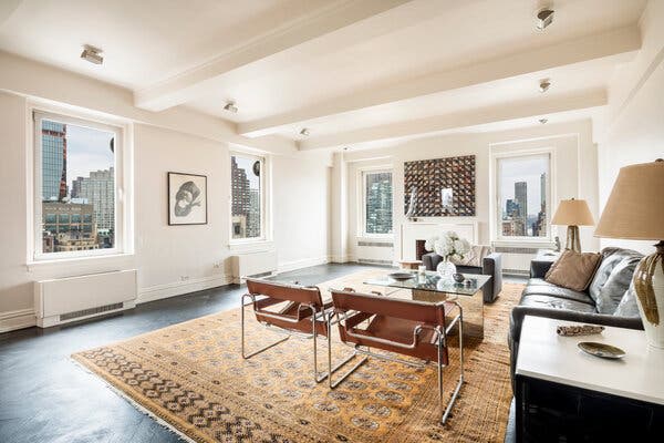 A Duplex on Central Park Is Listed for $8.75 Million