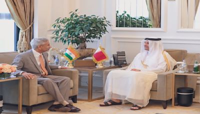 EAM Jaishankar meets Qatar's PM in Doha, reviews bilateral relationship