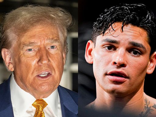 Boxer Ryan Garcia tests positive for PEDs, suggests Trump support made him a target