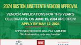 Downtown Ruston to host Juneteenth Celebration on June 15th; vendor applications now open