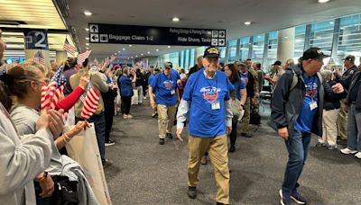 Honor Flight Connecticut takes 50 veterans to Washington, DC