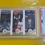 1996 UD Mini RC Gold Kobe Bryant /Kevin Garnett /J.O'Neal 高中生 高比例金版新人卡 PSA 7