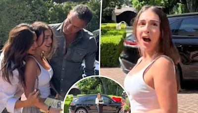 Kyle Richards and Mauricio Umansky put differences aside to buy 16-year-old daughter Portia a $90K Porsche