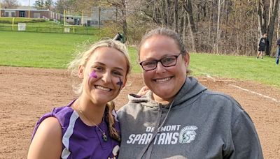 'The perfect storm': Mother and daughters together on the softball field for Oakmont