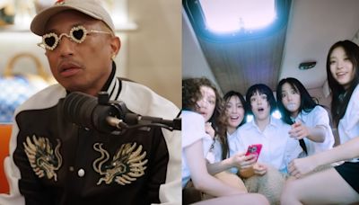 Pharrell Williams credited as composer for NewJeans’ Japanese debut single