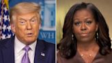 Donald Trump Reacts to Michelle Obama's Speech Denouncing Him: 'Your Husband' Is Reason I Got Elected