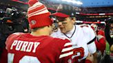 Brock Purdy's Dad Tears Up as Son Leads 49ers to Big Win Over Tom Brady During Hometown Game