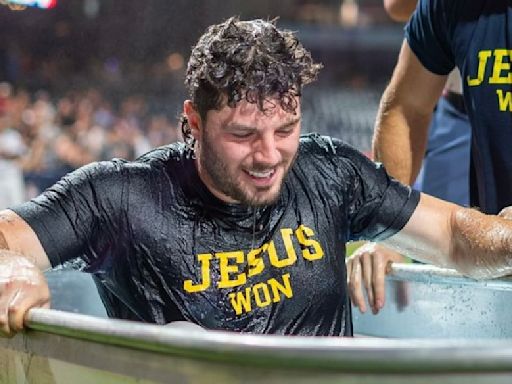 Baseball Player Wes Clarke Proclaims His Faith on the Field