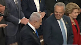 Netanyahu's 'Awkward' Interaction With Senator Chuck Schumer Goes Viral | Watch