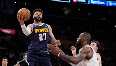 Nuggets point guard Jamal Murray's status in jeopardy for Game 5 vs. Lakers because of calf injury