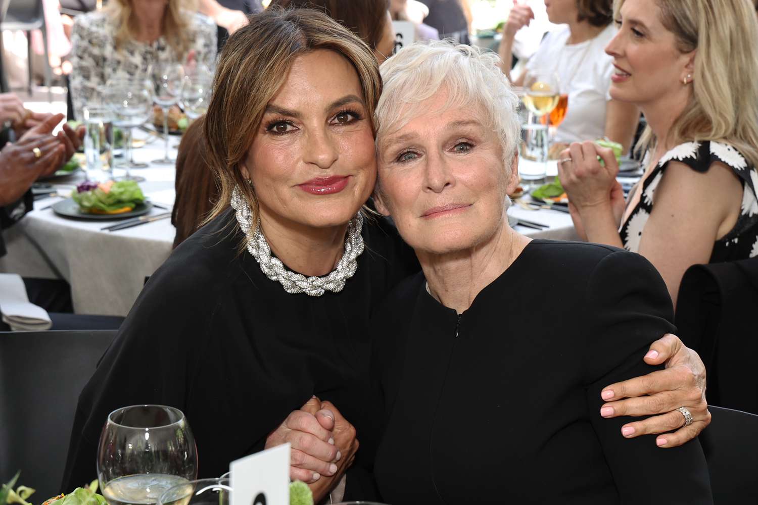 Mariska Hargitay and Glenn Close Share a Sweet Moment in N.Y.C., Plus Shonda Rhimes, Barry Keoghan and More