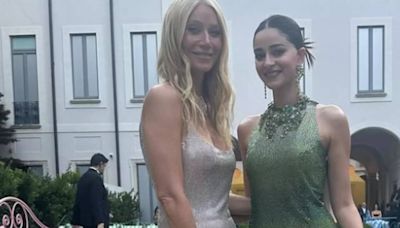 Ananya Panday meets Gwyneth Paltrow at Milan event, calls her 'one of the sweetest people ever' - Times of India