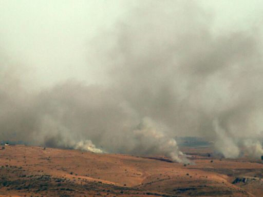 Hezbollah fires rockets at Israeli positions to avenge killing of ‘most important’ commander to date