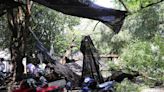Tres motocicletas quedaron destruidas tras la caída de un árbol en Barrancabermeja