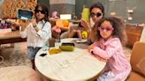 El día de compras de Georgina junto a sus hijas Alana Martina y Eva, ¡tres chicas fashion con gafas a la última!