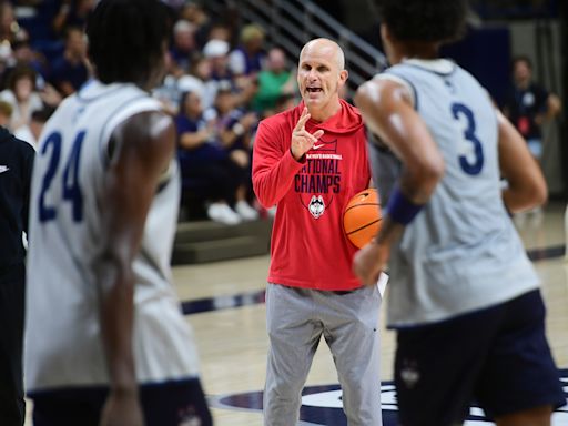 UConn men's basketball team's great depth on display in open practice